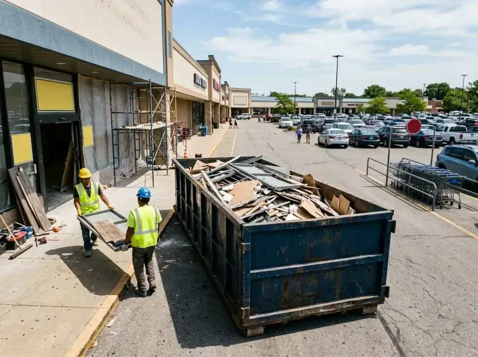 retail-store-renovation-debris-003 — frequently asked questions, Roll-off Dumpster Rentals in Carol Stream, IL